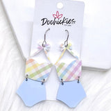 2.5" The Nancy Tankini Acrylics -Summer Earrings