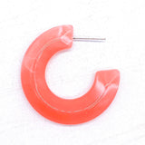 1.5" Poppy Hoops -Earrings