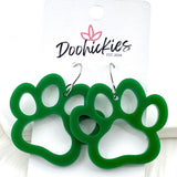 2" Custom Acrylic Cutout Paws -Spirit Earrings