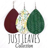 2.5" Just Leaves Mini Collection- Fall Earrings