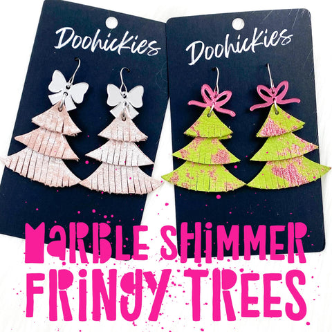 Marble Shimmer Fringy Trees