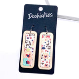 2" Summery Inserts -Summer Earrings