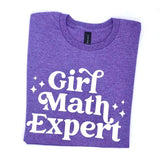 Girl Math Expert Graphic Tee