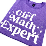 Girl Math Expert Graphic Tee