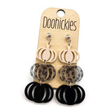 2.5" Fall Pumpkin Dangles - Fall Acrylic Earrings