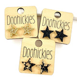 14mm Shine Bright Star Studs - New Years Earrings