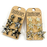 2.2" Star of the Show Waterfall Star Collection - New Years Acrylic Earrings