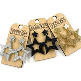 1.75" Shoot for the Stars Collection - New Years Acrylic Earrings