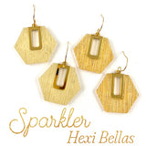 1.5" Confetti Bellas - New Years Acrylic Earrings