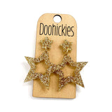 1.75" Shoot for the Stars Collection - New Years Acrylic Earrings