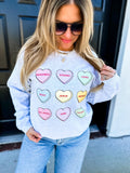 Candy Hearts - JESUS STYLE - Tee and Sweatshirt Options - PRE-SALE CLOSES FRI, 1/17 @ MIDNIGHT