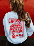 Queen of Hearts Sweatshirt - PRE-SALE CLOSES FRI, 1/17 @ MIDNIGHT