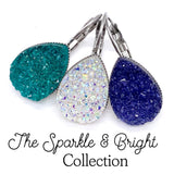 The Sparkle & Bright Big as Texas Teardrop Dangles - Spring Earrings