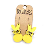 Nerdy Bunny Dangles - Easter Earrings