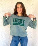 Inside out Sweatshirts- Lucky Themed - PLEASE ALLOW 7-10 BUSINESS DAYS FOR SHIPPING