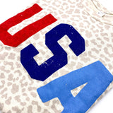 USA Leopard Tee