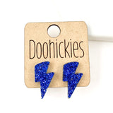 20mm School Spirit Lightning Bold Studs - Custom Spirit Earrings