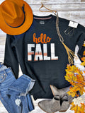 Sync Logic Hello Fall Applique Sweatshirt - PLEASE ALLOW 3-5 BUSINESS DAYS FOR SHIPPING