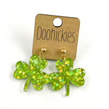 Lil' Sparkle & Shimmer Shamrock Collection - St. Patrick's Day Earrings