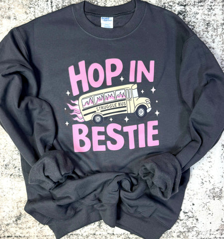 Hop In Tee/Sweatshirt - ALLOW UP TO 10 BUSINESS DAYS FOR SHIPPING