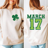 March 17 Sand Sweatshirt - PLEASE ALLOW 3-5 BUSINESS DAYS FOR SHIPPING