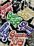 Sync Logic - Big Game Day Retro Glitter Tee - PLEASE ALLOW 3-5 BUSINESS DAYS FOR SHIPPING