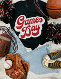 Sync Logic - Big Game Day Retro Glitter Tee - PLEASE ALLOW 3-5 BUSINESS DAYS FOR SHIPPING