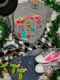 Callie Ann Stelter Merry Christmas Stockings Tee - PLEASE ALLOW 3-5 BUSINESS DAYS FOR SHIPPING