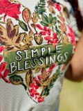 Simple Blessings Sweatshirt - PLEASE ALLOW 3-5 BUSINESS DAYS TO SHIP