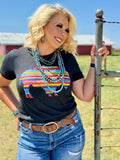 Serape Buffalo Tee - PLEASE ALLOW 3-5 BUSINESS DAYS TO SHIP