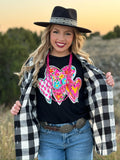 Callie Ann Stelter Trio of Hearts Tee & Sweatshirt - PLEASE ALLOW 3-5 BUSINESS DAYS FOR SHIPPING