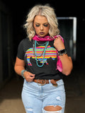 Serape Buffalo Tee - PLEASE ALLOW 3-5 BUSINESS DAYS TO SHIP