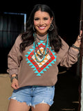 Ryanne's Fall Aztec Sweatshirt - PLEASE ALLOW 3-5 BUSINESS DAYS FOR SHIPPING