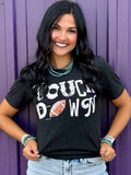 Sync Logic - Touchdown with Sequin Football Tee - PLEASE ALLOW 3-5 BUSINESS DAYS FOR SHIPPING