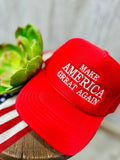 Make America Great Again Trucker Cap - PLEASE ALLOW 3-5 BUSINESS DAYS FOR SHIPPING