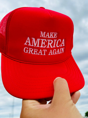 Make America Great Again Trucker Cap - PLEASE ALLOW 3-5 BUSINESS DAYS FOR SHIPPING