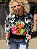 Callie Ann Stelter Neon Pumpkins Tee - PLEASE ALLOW 3-5 BUSINESS DAYS FOR SHIPPING