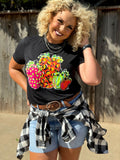 Callie Ann Stelter Neon Pumpkins Tee - PLEASE ALLOW 3-5 BUSINESS DAYS FOR SHIPPING