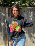 Callie Ann Stelter Neon Pumpkins Vneck & Sweatsshirts - PLEASE ALLOW 3-5 BUSINESS DAYS FOR SHIPPING