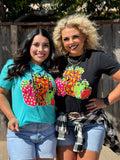 Callie Ann Stelter Neon Pumpkins Tee - PLEASE ALLOW 3-5 BUSINESS DAYS FOR SHIPPING