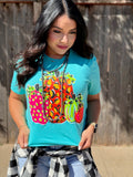 Callie Ann Stelter Neon Pumpkins Tee - PLEASE ALLOW 3-5 BUSINESS DAYS FOR SHIPPING