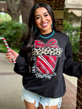 Callie Ann Stelter Candy Cane Present Tee & Sweatshirt - PLEASE ALLOW 3-5 BUSINESS DAYS FOR SHIPPING