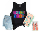 Beach Life- Puff Look (Tank) - PLEASE ALLOW 3-5 BUSINESS DAYS FOR SHIPPING