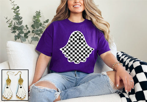 Checkered Ghost - PLEASE ALLOW 3-5 BUSINESS DAYS FOR SHIPPING