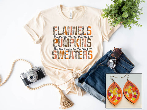 Flannels Hayrides Pumpkins - PLEASE ALLOW 3-5 DAYS FOR SHIPPING