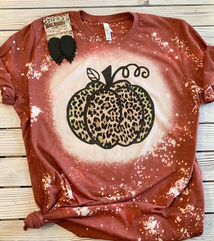 Leopard Bleached Pumpkin - PLEASE ALLOW 3-5 DAYS FOR SHIPPING