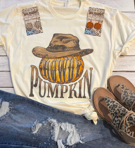 Howdy Pumpkin - PLEASE ALLOW 3-5 DAYS FOR SHIPPING