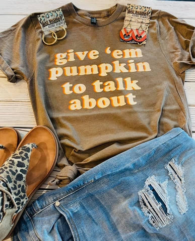 Pumpkin to Talk About - PLEASE ALLOW 3-5 DAYS FOR SHIPPING